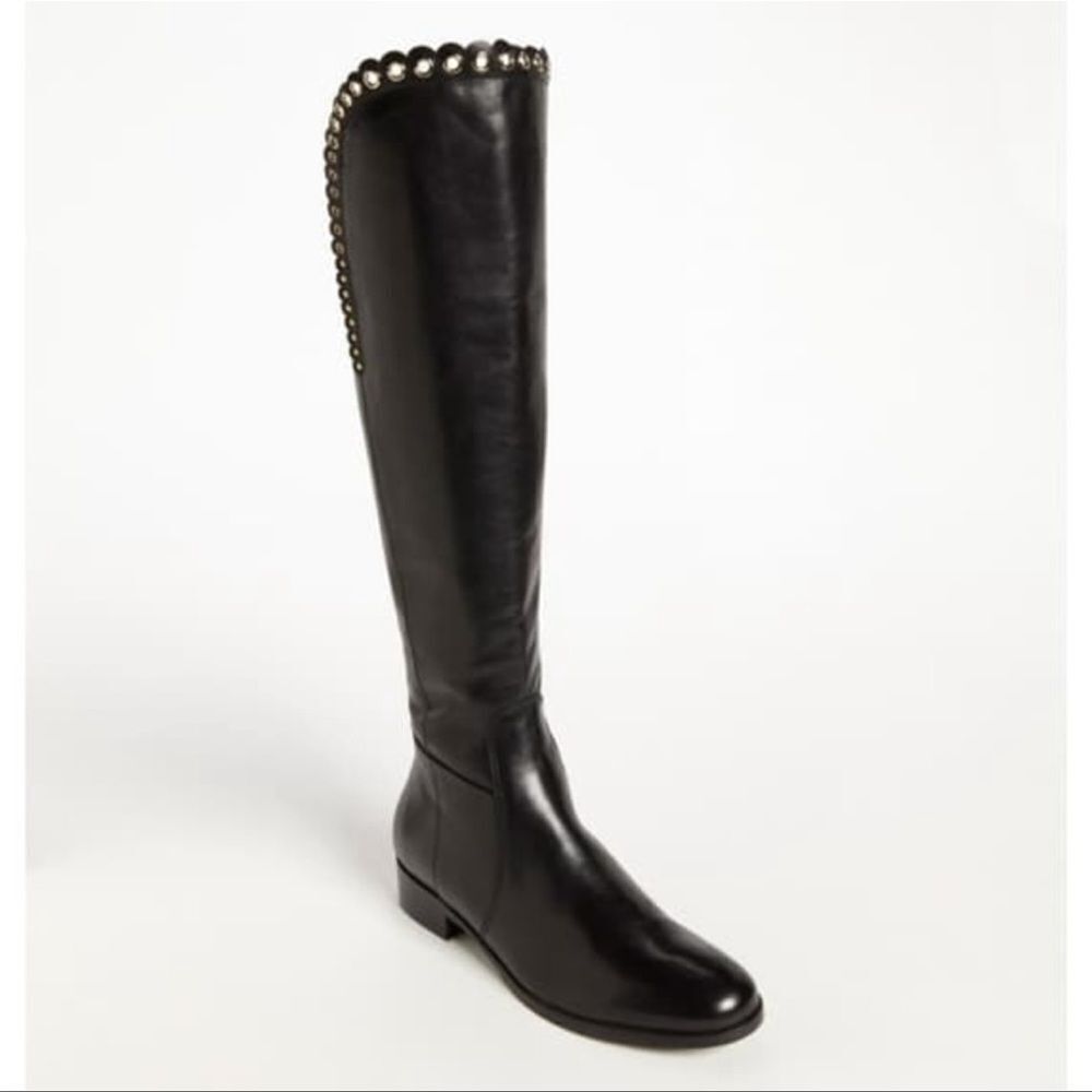 L.K. Bennett Joanne Leather Knee Boots 37
